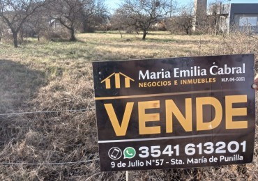 Venta de lote en Comuna "Potrero de Garay"